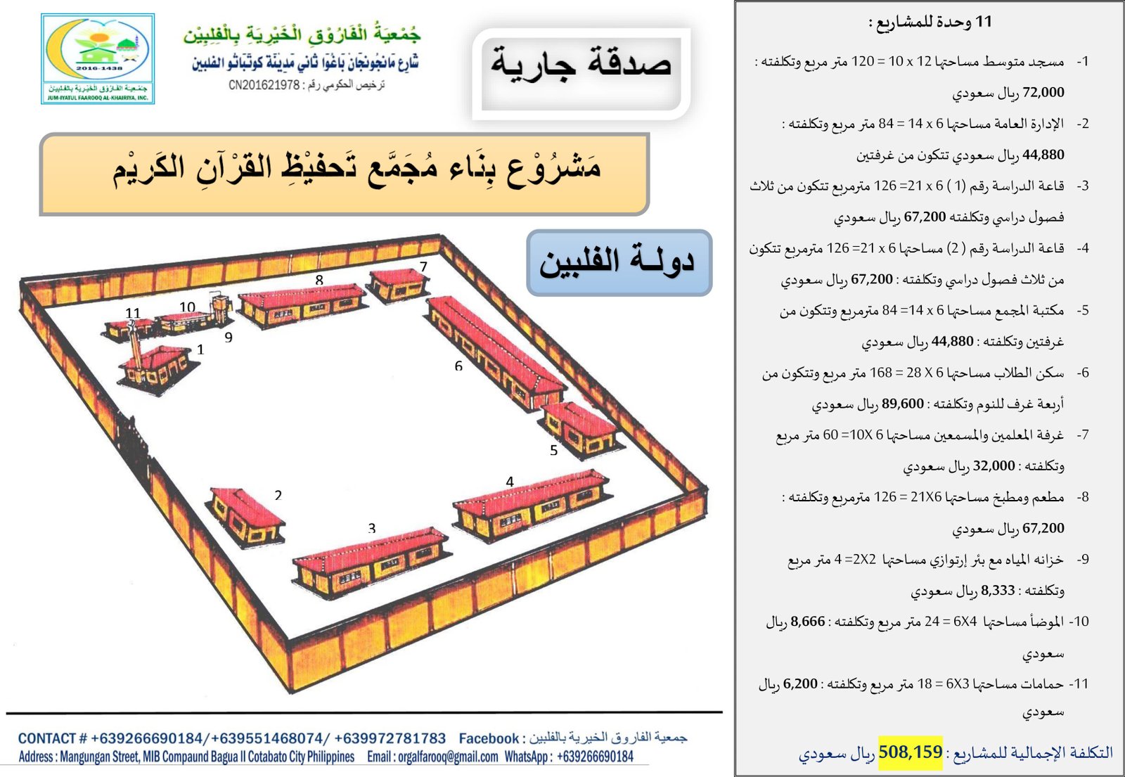 مشروع مجمع تحفيظ القرآن الكريم
